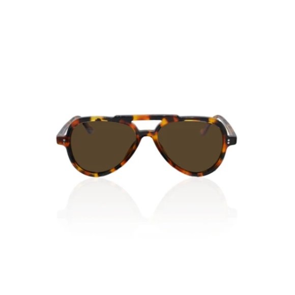Specs By Lux Papa Sunglasses Havana Tortoise/Brown